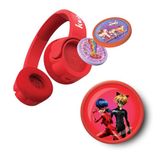 Kekz starterset premium rood: koekjeshoorn inclusief Miraculous, Cookie Crew hoorspel & wonderkekz (hoofdtelefoon voor kinderen, reishoofdtelefoon voor onderweg en thuis)