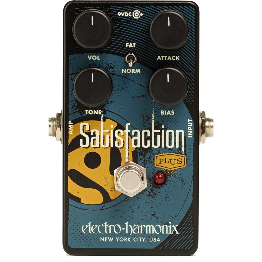 Electro Harmonix Satisfaction Plus Fuzz Effect Pedal