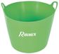 Ribimex Flexibele emmer met handgrepen, groen, kunststof, 28 liter