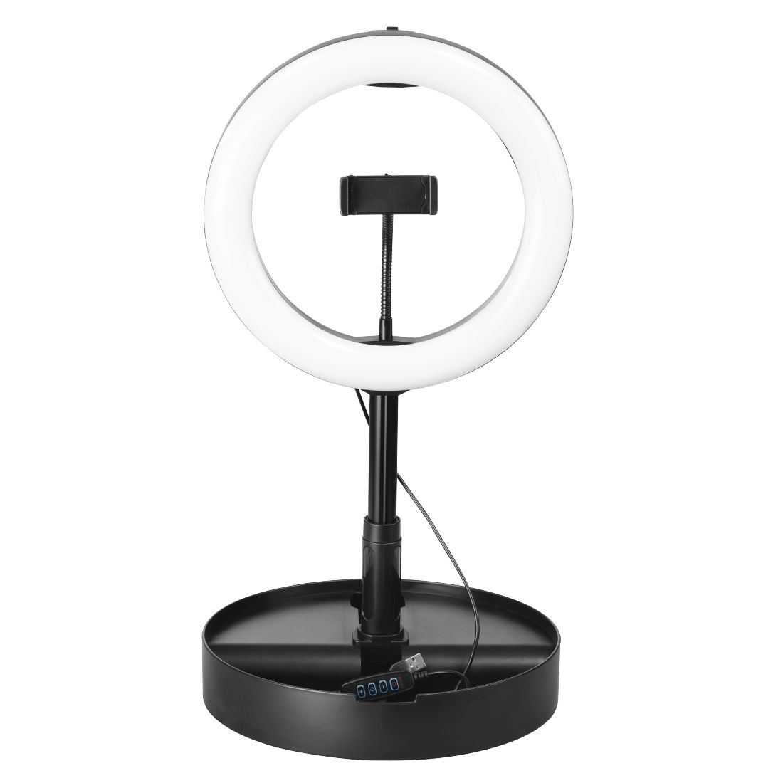 Hama LED Fotostudio Lamp | Warm Wit | Verstelbaar | Incl. Afstandsbediening