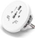 Aigostar 20H8S - Adaptateur universel - Adaptateur de voyage - Adaptateur de voyage - 2300W - Blanc