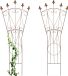 Relaxdays Trellis - Set van 2 - 145 x 54 cm - Metaal