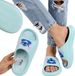 sarcia.eu DISNEY Stitch Schuimrubberen badslippers voor dames, dikke zool, lichte badslippers voor vrouwen / 38