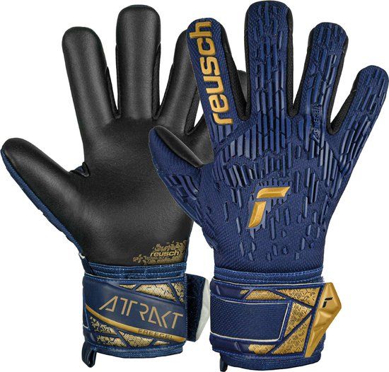 Reusch Attrakt Freegel Silver Keepershandschoenen Kinderen - Maat 4
