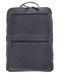 LEONHARD HEYDEN Leren rugzak laptop rugzak met laptopvak Den Haag Rucksack 6753 Grau antraciet