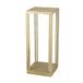 Homemania Cubos Bureaulamp, nachtkastje, hout, acryl, 25 x 25 x 61,5 cm