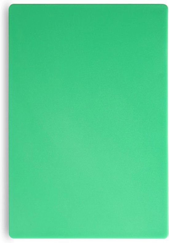 Hendi Snijplank - HACCP - HDPE kunststof - 450x300 mm - groen