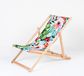 Chaise longue moderne en bouleau pour extérieur