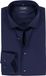 OLYMP Luxor modern fit chemise - satiné - bleu foncé - sans repassage - taille du col : 38