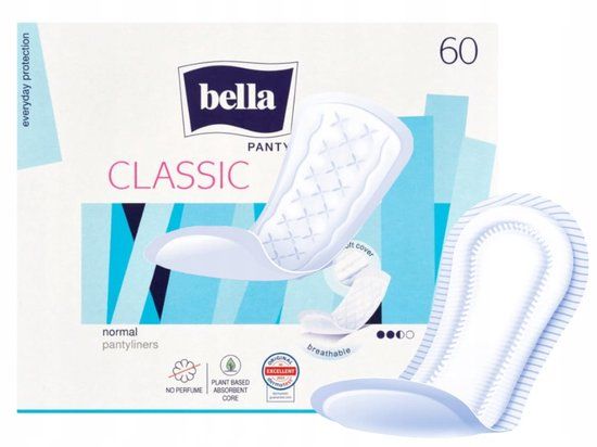 Bella Panty Liners Classic 60 Pieces