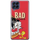 ERT GROUP mobiel telefoonhoesje voor Samsung M53 5G Looney Tunes Sylvester & Tweety 003