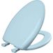 Bemis Softclose Toiletbril, Klassieke Kleuren, Scharnieren voor Eenvoudige Reiniging, Duurzame Kunststof Zitting, Gemaakt in de VS, Langwerpig Model, Dresden Blue