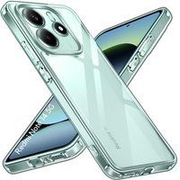 Phonillico® Case voor Xiaomi Redmi Note 14 5G - Siliconengel TPU Transparante bescherming Zacht Ultradunne