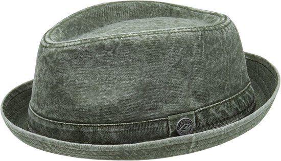 Chillouts Sligo Unisex Hoed - Olijf - Katoen - Maat M