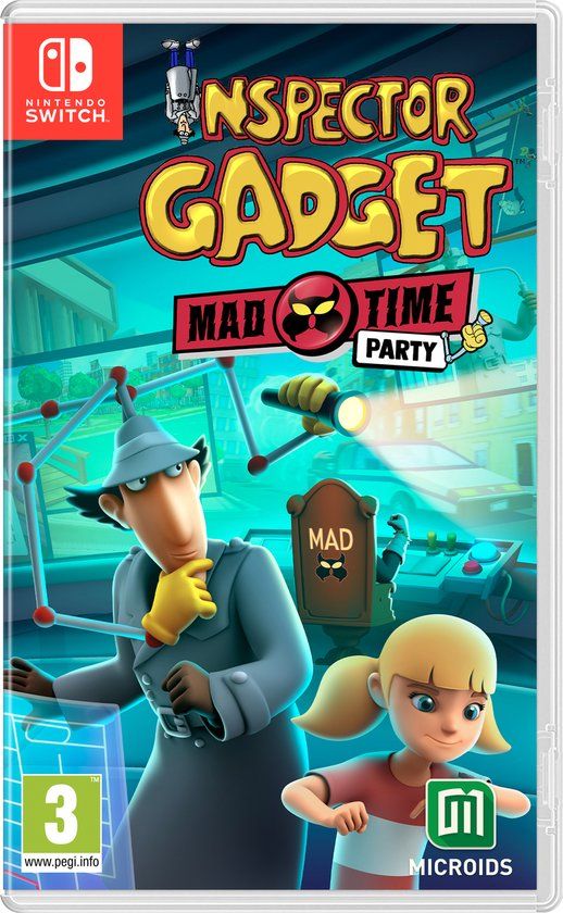 Inspector Gadget: Mad Time Party - Nintendo Switch - Standard Edition