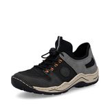 Rieker Dames Slippers L0593-00 Black