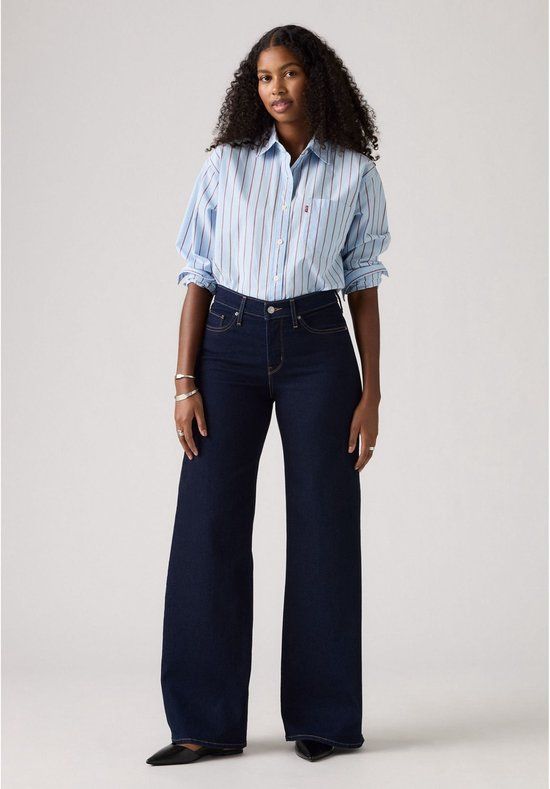 Levi's Jeans 318 Shaping Wide-Leg - Marineblauw - W31 X L32