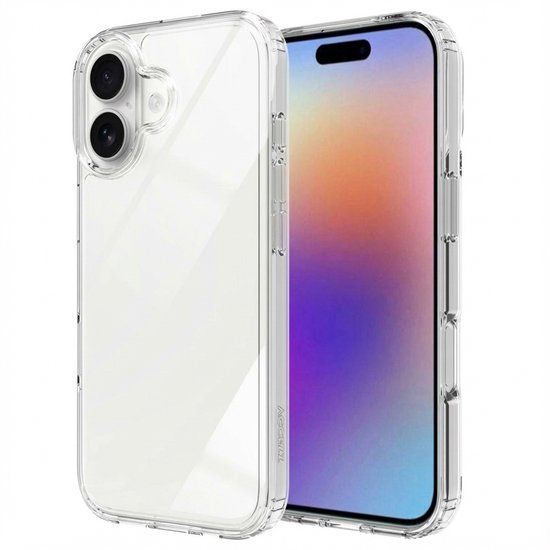 Accezz Xtreme Impact Backcover 2.0 - Transparant - Geschikt voor Apple iPhone 17