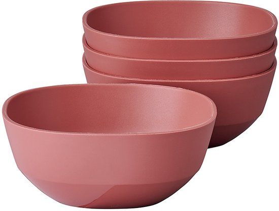Mepal Silueta Serveerschaal - 4x 250 ml - Vivid mauve