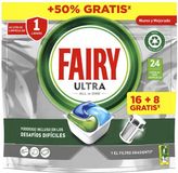 Fairy All in 1 Platinum Fresh Dishwasher Lozenges (24 Units)