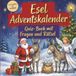 Schlauvento Interactive Esel-Adventskalender: Quiz-Buch mit Fragen und Rätsel