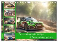 Les Calvendo Les voitures de rallye à l'assaut des pistes (Calendrier mural 2027 DIN A4 vertical)