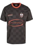 Karl Kani Tricot gris / rouge sang / noir / blanc
