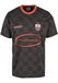 Karl Kani Tricot gris / rouge sang / noir / blanc