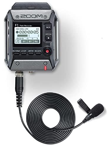 Zoom F1-LP 2 Tracks Recorder + Micro Stropdas