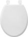 5Five Cotton Colors Abattant de WC - 36x48x5cm - Blanc