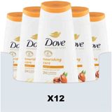 Dove Shower Gel Advanced Care Nourishing Care - 12 x 225 ml