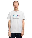 PUMA BMW M MOTORSPORT Essentials+ T-shirt voor heren S, White