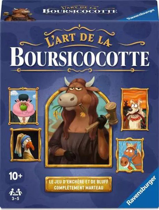 Ravensburger L'art de la Boursicocotte Kaartspel Familie Frans 10 jaar 30 min