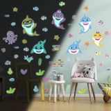 Ambiance Sticker Lichtgevende Zeedieren Muur-/Plafondsticker voor Kinderen - 145x110cm