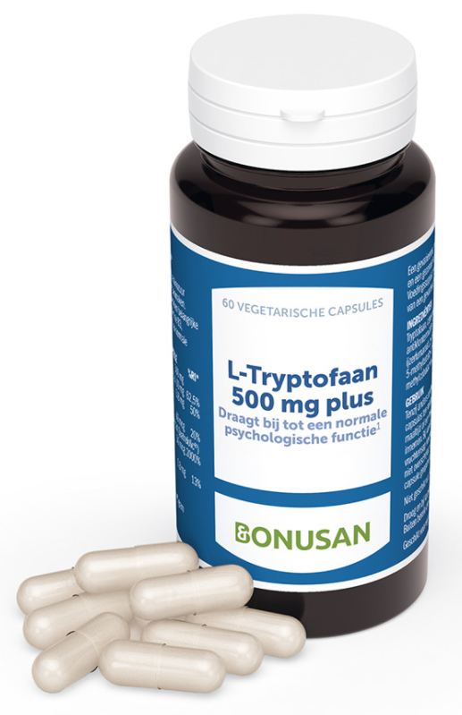 Bonusan L-tryptofaan 500mg plus 60ca