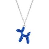 Glanzstücke München Ketting 45 cm Zilver Blauw