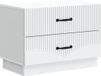 vidaXL Nachtkastje met lade Wit 62 x 34,5 x 44,5 cm Bewerkt hout