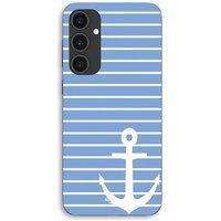 Maniacase Coque Pour Samsung Galaxy S25 FE Ancre marine bleue