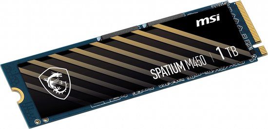 MSI SPATIUM M450 1TB NVMe PCIe 4.0 M.2 SSD