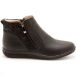 Pédiconfort Bottines double zip aérosemelle femme