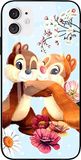 ERT GROUP mobiel telefoonhoesje voor Apple Iphone 13 MINI origineel en officieel erkend Disney patroon Chip & Dale 003 gemaakt van gehard glas, beschermhoes