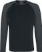 R.E.D. by EMP R.E.D. Rock-Engineered Design Zwart-grijs shirt met lange mouwen - Heren - 5XL