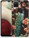 Samsung Galaxy A12 TPU Hoesje Pauw met Bloemen