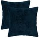 vidaXL - Kussensloop - 2 stuks - HEERLEN - Marineblauw - 45 x 45 cm