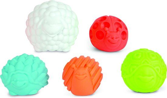 Baby Clementoni - Balles Sensorielles - Multi Kleur - Rubber - 3+ Maanden