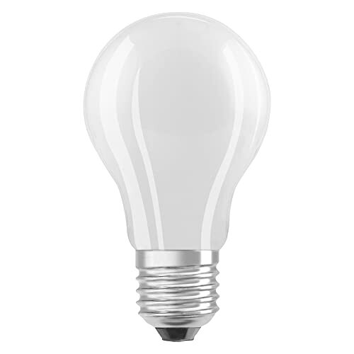 Ledvance Spaarlamp, matte lamp, E27, warm wit (3000K), 2,5 watt, vervangt 40W gloeilamp, zeer efficiënt en energiebesparend, pak van 6