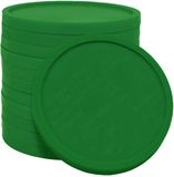 CombiCraft Blanco munten / Consumptiemunten Donker Groen - Ø29mm - 500 stuks