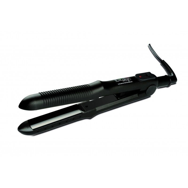 ID Italian IDEVOLCURV Hair Straightener - Black