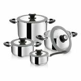 Tescoma SmartCOVER Kookpannenset - 4 delig - RVS