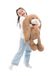 NICI 62326 Knuffeldier haas Lopino, 70 cm, bruin
